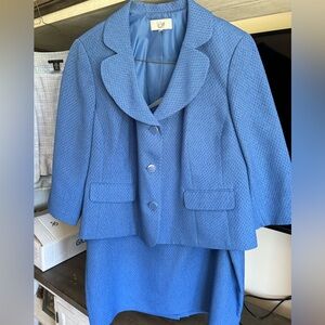 Two piece suit Blue size 24W